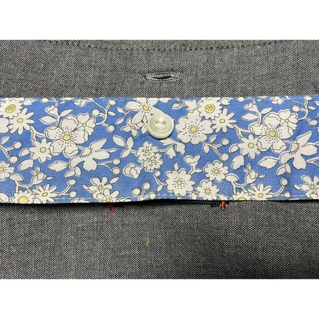 MADE IN JAPAN製 CASH CA ENGLAND 長袖シャツ グレー Sサイズ
