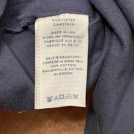 MADE IN USA製 TRUE RELIGION バックプリントTシャツ ネイビー Mサイズ