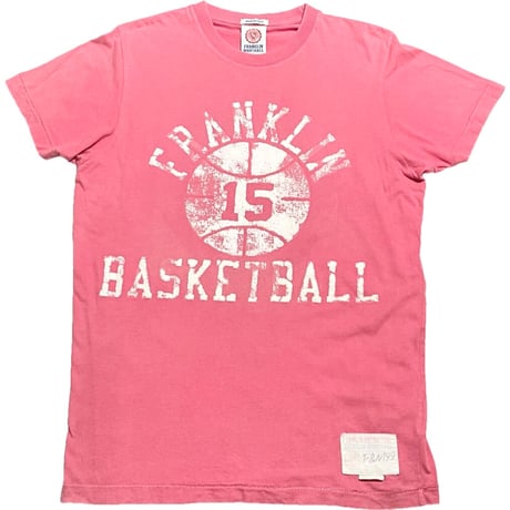 MADE IN ITALY製 FRANKLIN MARSHALL 半袖Tシャツ ピンク Sサイズ