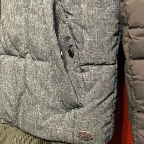 SCOTCH & SODA LUXURY GARMENTS BY SCOTCH キルティングダウンMA-1ジャケット ネイビー Sサイズ