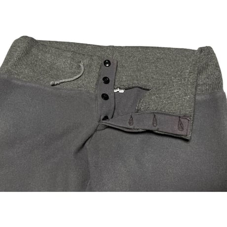 MADE IN EU製 KEMPEL ウールジョガーパンツ チャコールグレー 48サイズ