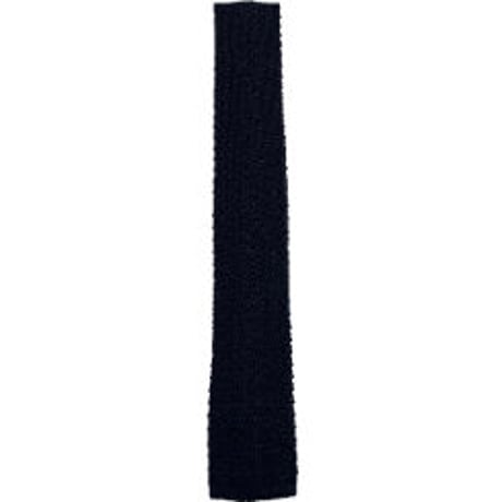 MADE IN ITALY製 fiorio PER UNITED ARROWS GREEN LABEL RELAXING ニットタイ ネイビー
