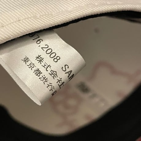 MADE IN USA製 NEW ERA × HELLO KITTY コラボレーションベースボールキャップ ホワイト 7-3/4 61.5cm