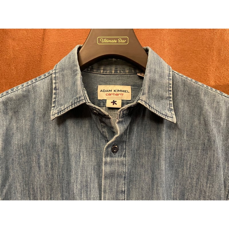 ADAM KIMMEL × CARHARTT コラボレーションモデル長袖デニムワーク 