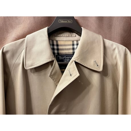 MADE IN ENGLAND製 OLD BURBERRY ステンカラーコート ベージュ