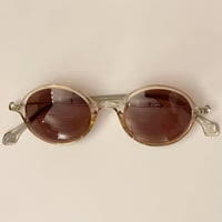 激レア MADE IN JAPAN製 X JAPAN PATAモデル サングラス クリア×シルバー