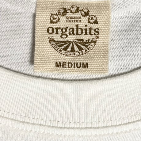 ★新品★ Ultimate Star オリジナル ORGABITS オーガニックコットン100% 長袖クルーネックTシャツ ホワイト S～XLサイズ