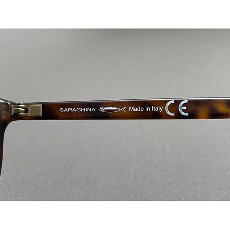 ★新品★ MADE IN ITALY製 SARAGHINA GILDA 026-SUN サングラス  ダークブラウンべっ甲柄 ブラウンレンズ