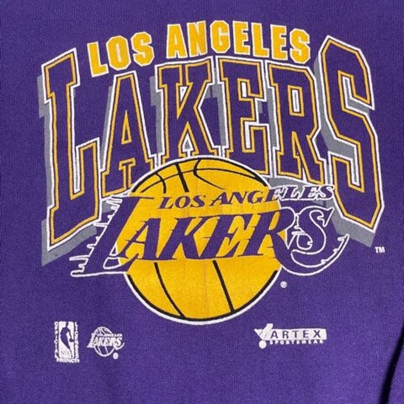 MADE IN USA製 LOS ANGELES LAKERS スウェットトレーナー ARTE...