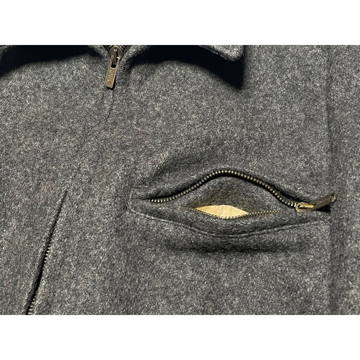 MADE IN USA製 SCHOTT ウール襟付きシングルライダース MADE IN USA製 SCHOTT ウール襟付きシングルライダース