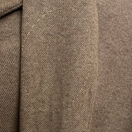 MADE IN ITALY製 MASSIMO VELLO ウールレーヨンニットテーラードジャケット パープル 46サイズ