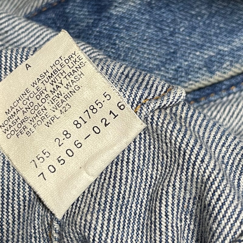 MADE IN USA製 LEVI