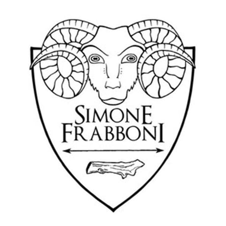 ★新品★ HANDMADE IN ITALY製 SIMONE FRABBONI リサイクルスケートボード三角型リング マルチカラー×クリア