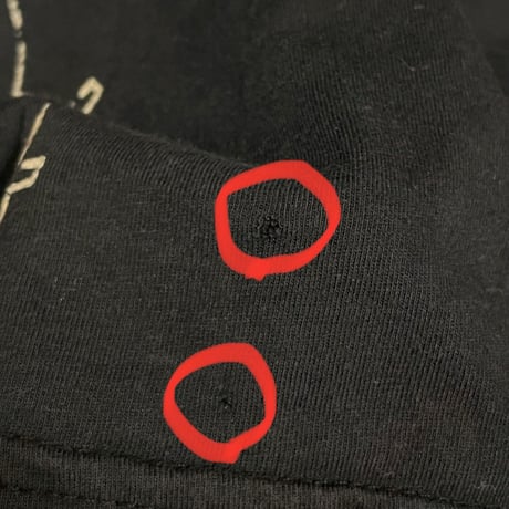 MADE IN USA製 Smet 長袖プリントTシャツ ブラック Sサイズ