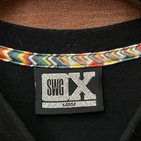 レア MADE IN JAPAN製 SWAGGER 10周年記念プリントTシャツ ブラック Lサイズ
