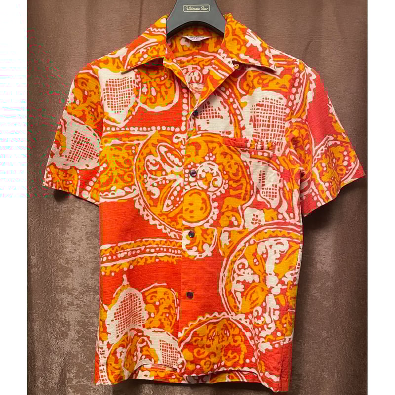 50s vintage MALIHINI アロハ　ビンテージ VINTAGE ALOHA SHIRT BRANDS - 