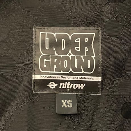 MADE IN JAPAN製 NITROW 中綿ダウンジャケット ブラック XSサイズ