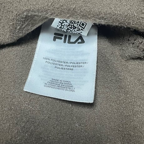 FILA FOR URBAN OUTFITTERS 総柄トラックジャケット ブラウン Lサイズ