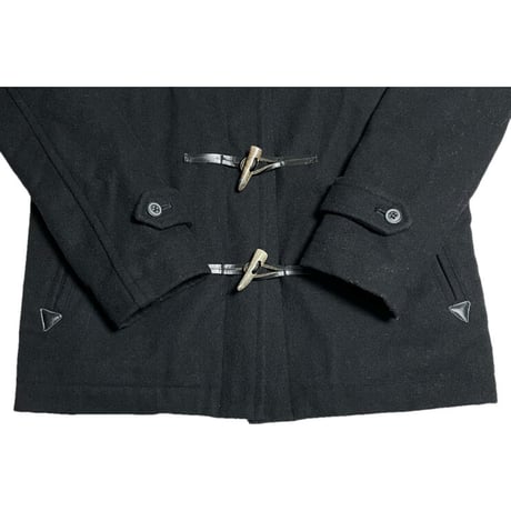 ALPHA INDUSTRIES × SHIPS GENERAL SUPPLY 中綿キルティング加工ダッフルコート ブラック Lサイズ