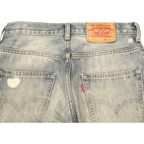 LEVI'S 505 ダメージデニムパンツ ライトインディゴ W29×L32サイズ