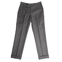 MADE IN ITALY製 SHIPS exclusively made by Equipage ウールスラックス チャコールグレー 44サイズ
