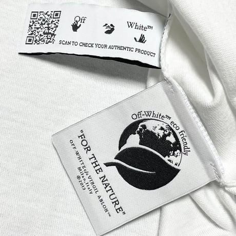 ★新品★ MADE IN PORTUGAL製 2021-22FW OFF-WHITE Tシャツ ARROW TREE S/S OVER TEE WHITE OMAA038F21JER0090184