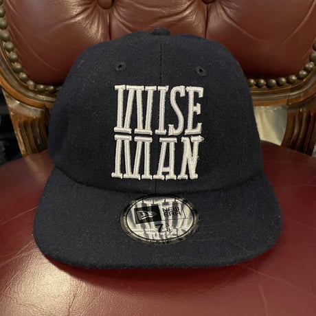 NEW ERA × SWAGGER WISE MAN Originators of the True Fitted ウールベースボールキャップ ネイビー 7-3/8 58.7cm