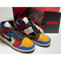 ☆黒タグ付き新古品☆ NIKE AIR JORDAN1 MID SE FEARLESS BLUE THE GREAT スニーカー マルチカラー 10.5/28.5cm
