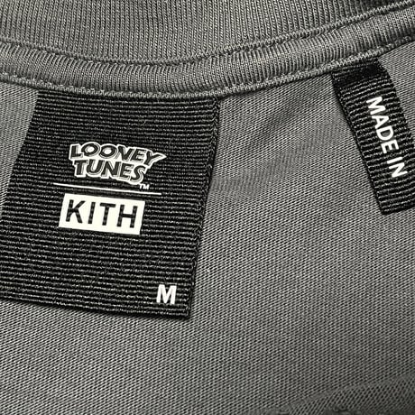 【ベイクルーズ取り扱い】タグ付き KITH × LOONEY TUNES BUGS BUNNY コラボレーション長袖Tシャツ シャーク Mサイズ