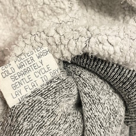 MADE IN USA製 US BOYS non stop wear 裏起毛裏使いスウェットトレーナー グレー Mサイズ