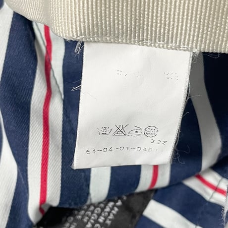 ▲訳あり商品▲ 【TOMORROWLAND 取り扱い】 MADE IN ROMANIA製 PT01 OCEAN DRIVE コットンカラースラックス グリーン 44サイズ