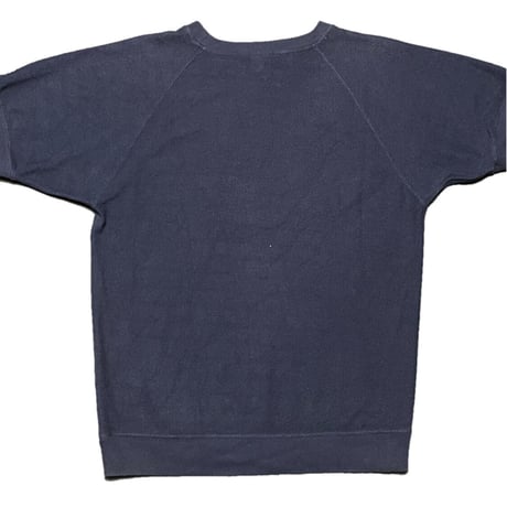 Champion NEW YORKロゴ 裏使い半袖スウェットTシャツ ネイビー Lサイズ