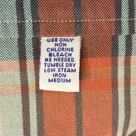 レア MADE IN USA製 90s Ralph Lauren 外タグ チェック柄 長袖ボタンダウンシャツ マルチカラー Lサイズ