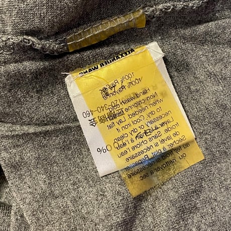 T by ALEXANDER WANG 胸ポケット付きVネックTシャツ グレー XSサイズ