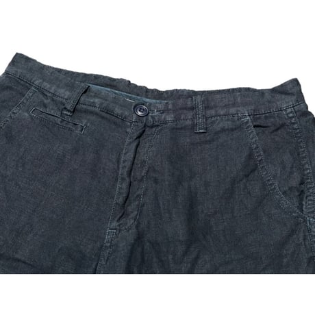 Journal Standard リネンハーフパンツ ネイビー Mサイズ 日本製