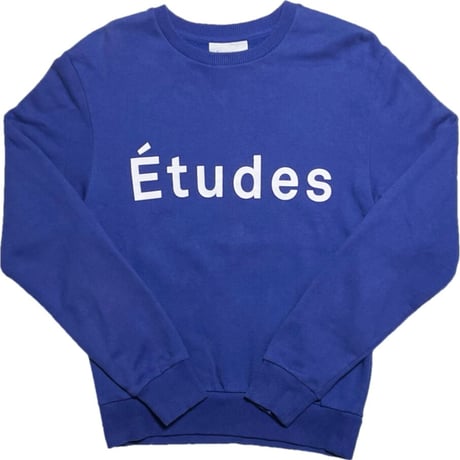 MADE IN PORTUGAL製 Études studio スウェットトレーナー ブルー XSサイズ