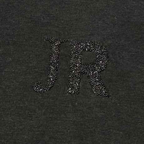 MADE IN ITALY製 JOHN RICHMOND バックロゴ半袖Tシャツ ブラック Mサイズ