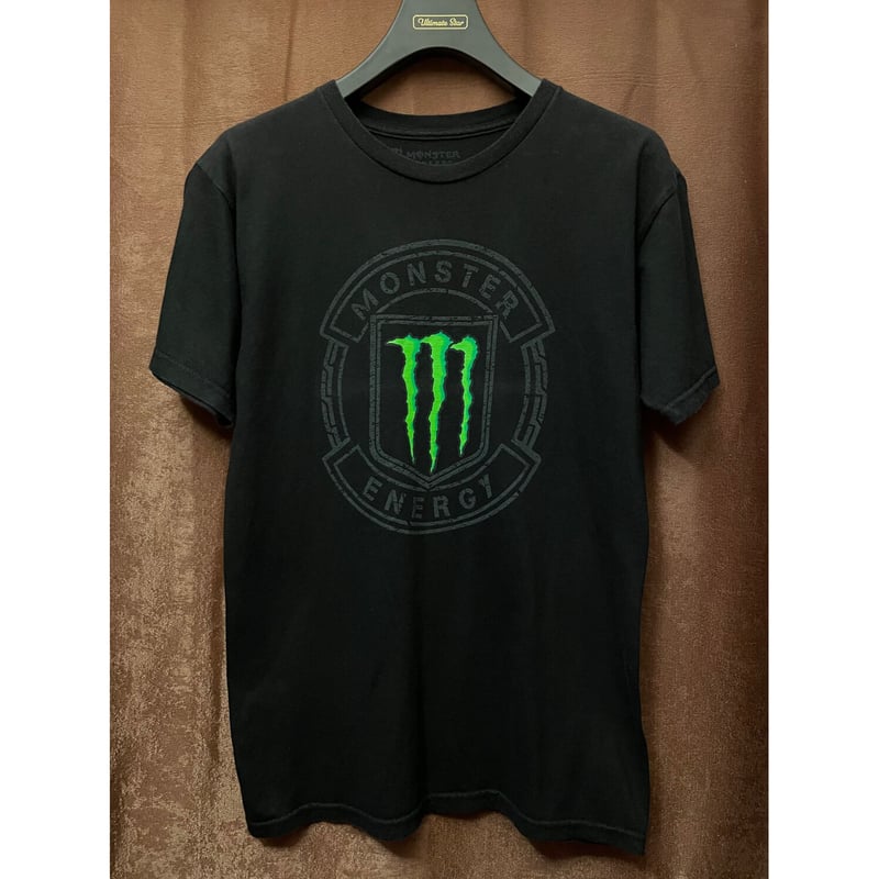 MADE IN MEXICO製 MONSTER ENERGY ロゴプリントTシャツ ブラック