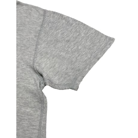 BEAUTY & YOUTH UNITED ARROWS ヘンリーネック半袖Tシャツ グレー Lサイズ