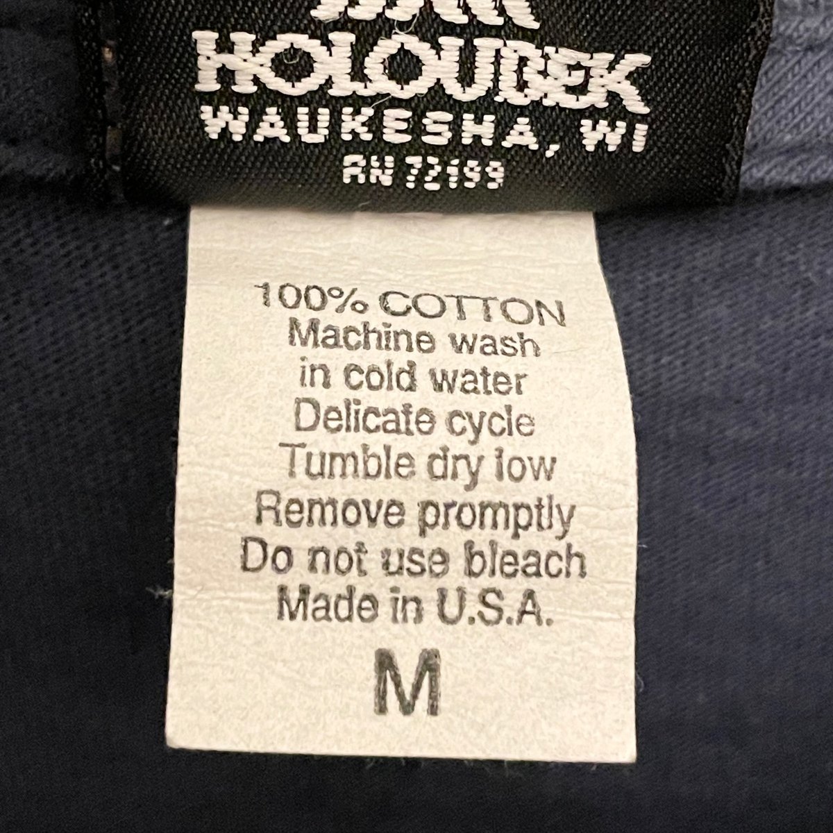 MADE IN USA製 HARLEY-DAVIDSON HOLOUBEKボディ ポケット付き