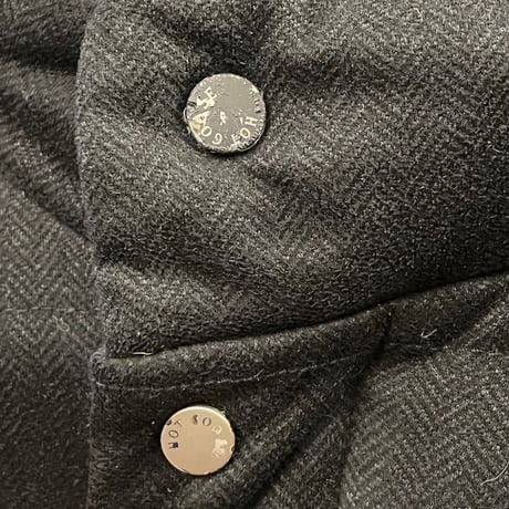 MADE IN ITALY製 LIMITED EDITION HOT GOOSE ダウンジャケット ネイビー 50サイズ