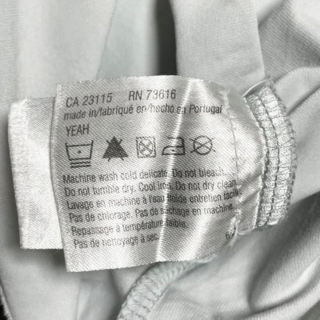 MADE IN PORTUGAL製 HUGO BOSS エレファントロゴ半袖Tシャツ ライトグレー Mサイズ