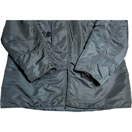 MADE IN USA製 ALPHA INDUSTRIES N3-Bジャケット ネイビー Lサイズ
