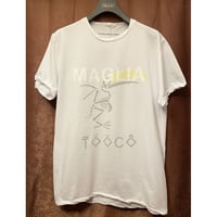 ★新品★ 限定品 MADE IN ITALY製 MAGLIA × TOOCO コラボレーションプリントTシャツ ホワイト S～Lサイズ