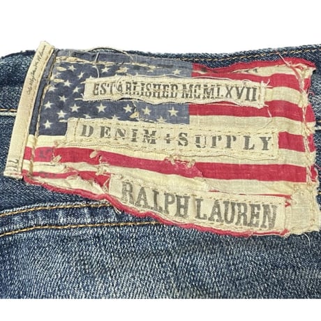 DENIM&SUPPLY RALPH LAUREN デニムパンツ インディゴ W29-L32サイズ