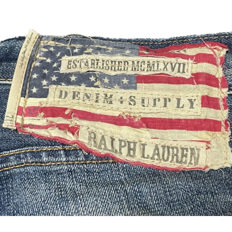 DENIM&SUPPLY RALPH LAUREN デニムパンツ インディゴ W Lサ