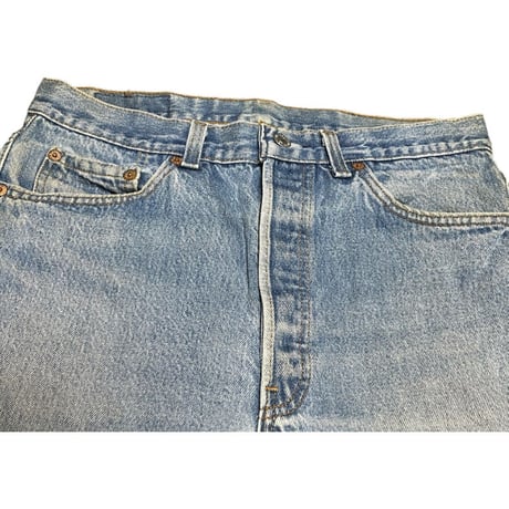 MADE IN USA製 LEVI'S 501 デニムパンツ ライトインディゴ W34×L34