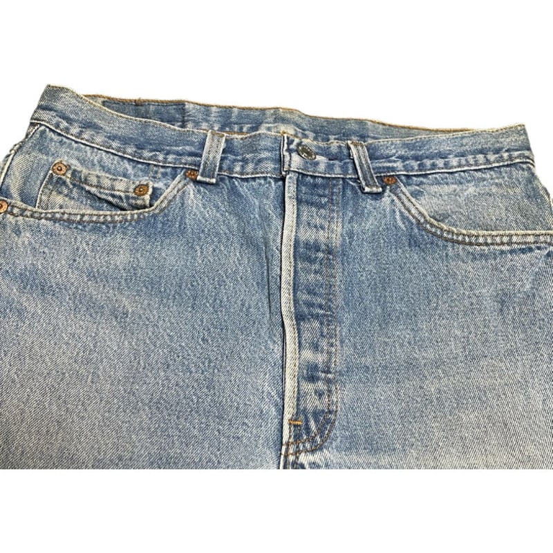 MADE IN USA製 LEVI'S 501 デニムパンツ ライトインディゴ W34 MADE IN USA製 LEVI'S 501 デニムパンツ ライトインディゴ W34