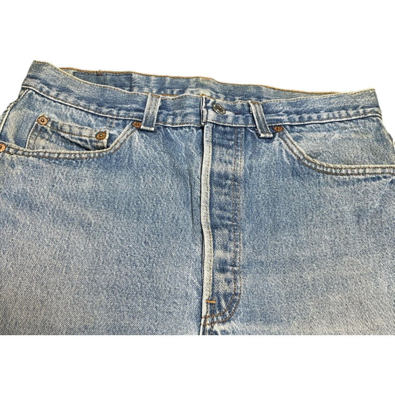MADE IN USA製 LEVI'S 501 デニムパンツ ライトインディゴ W34 MADE IN USA製 LEVI'S 501 デニムパンツ ライトインディゴ W34
