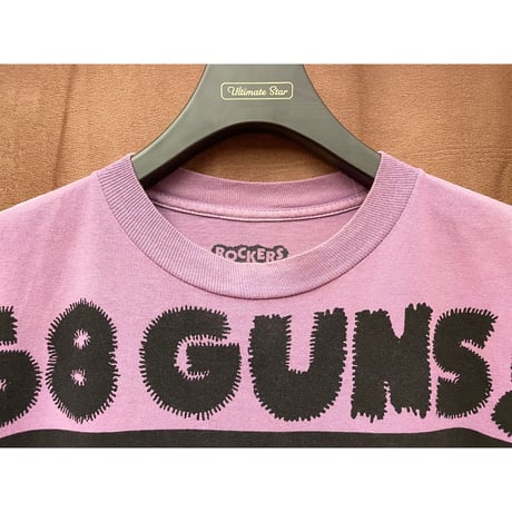 MADE IN USA製 ROCKERS NYC プリントTシャツ パープル Mサイズ